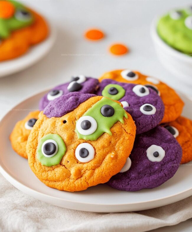 How to Make Halloween Monster Cookies