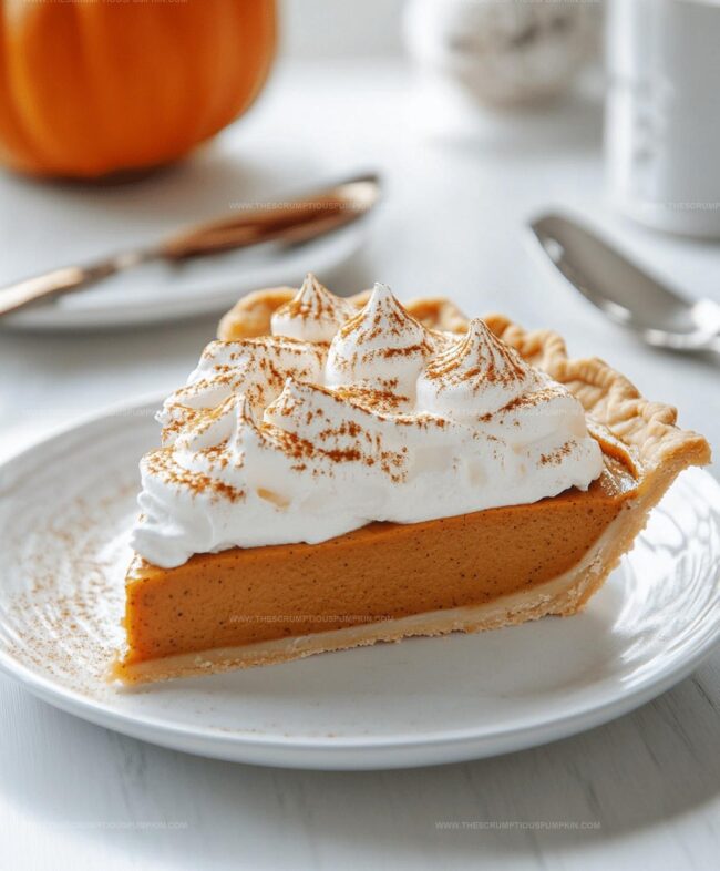 How to Make Spiced Chai Pumpkin Meringue Pie