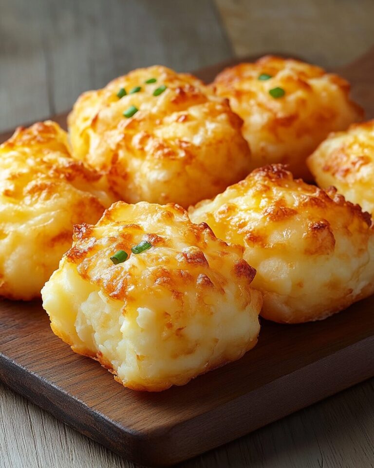 Extra-Cheesy Mashed Potato Puffs Recipe
