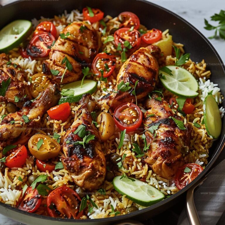 Flavorful One Pot Shawarma Chicken And Rice Recipe