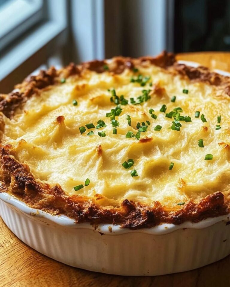 Hearty British Cottage Pie with Buttery Mash Recipe