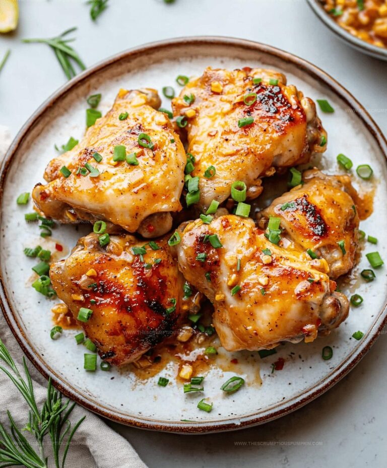 Spiked Skillet Bang Bang Chicken Thighs Recipe