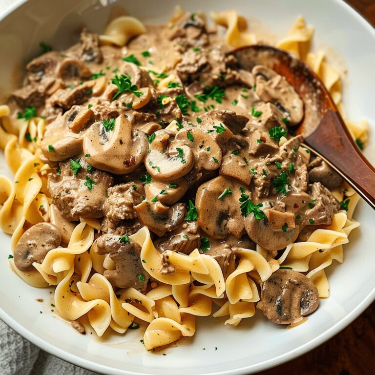 Simple Beef Stroganoff Recipe