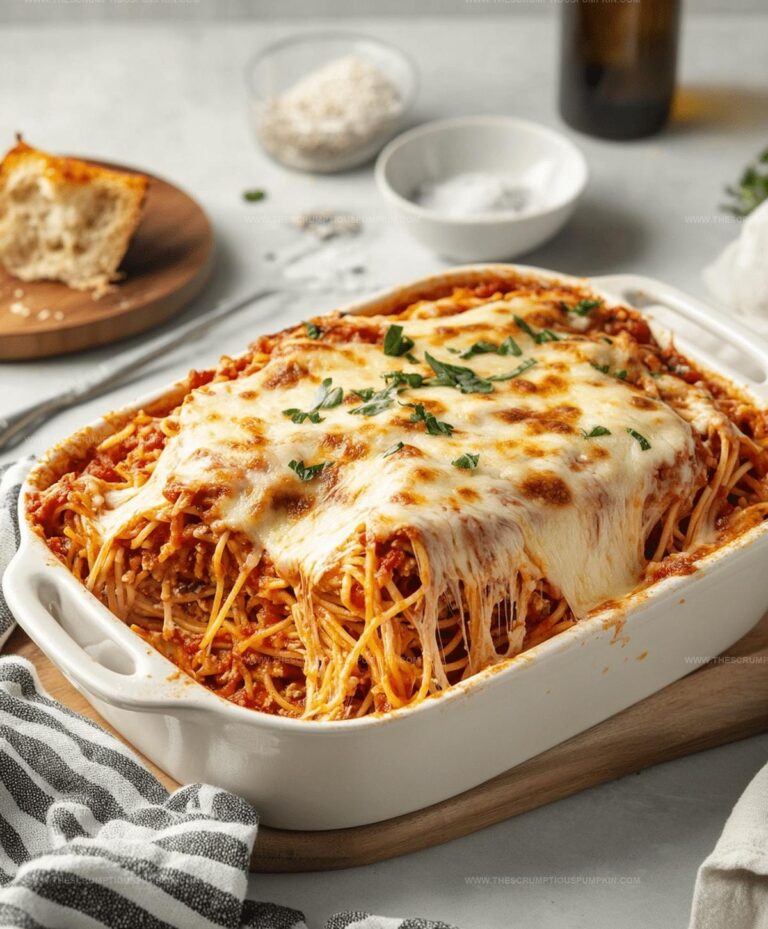 Southern Baked Spaghetti Casserole Recipe
