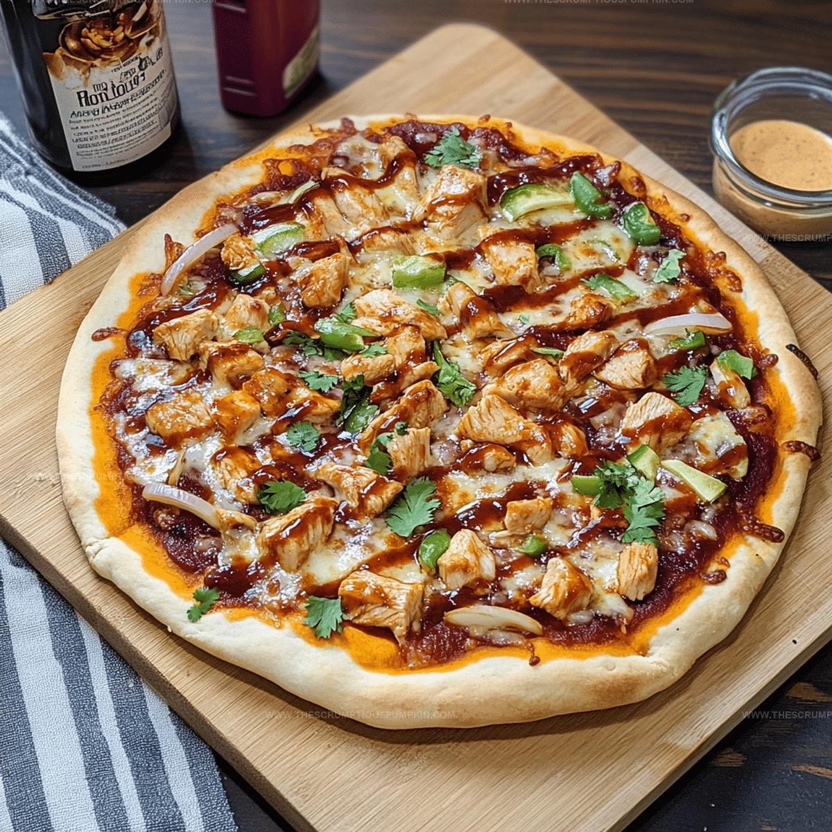 Tart Bbq Chicken Pizza Origin Recipe