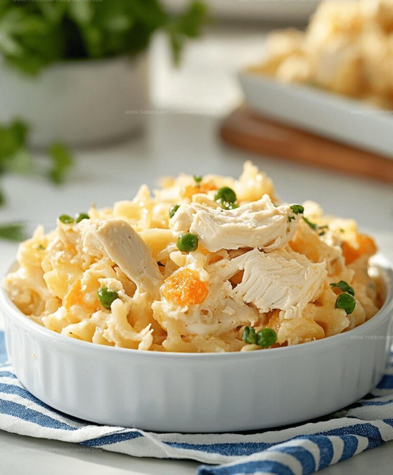 Easy Chicken Noodle Casserole Recipe