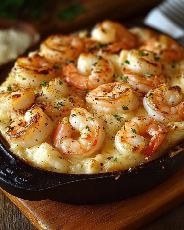 Garlic Shrimp Gratin Recipe