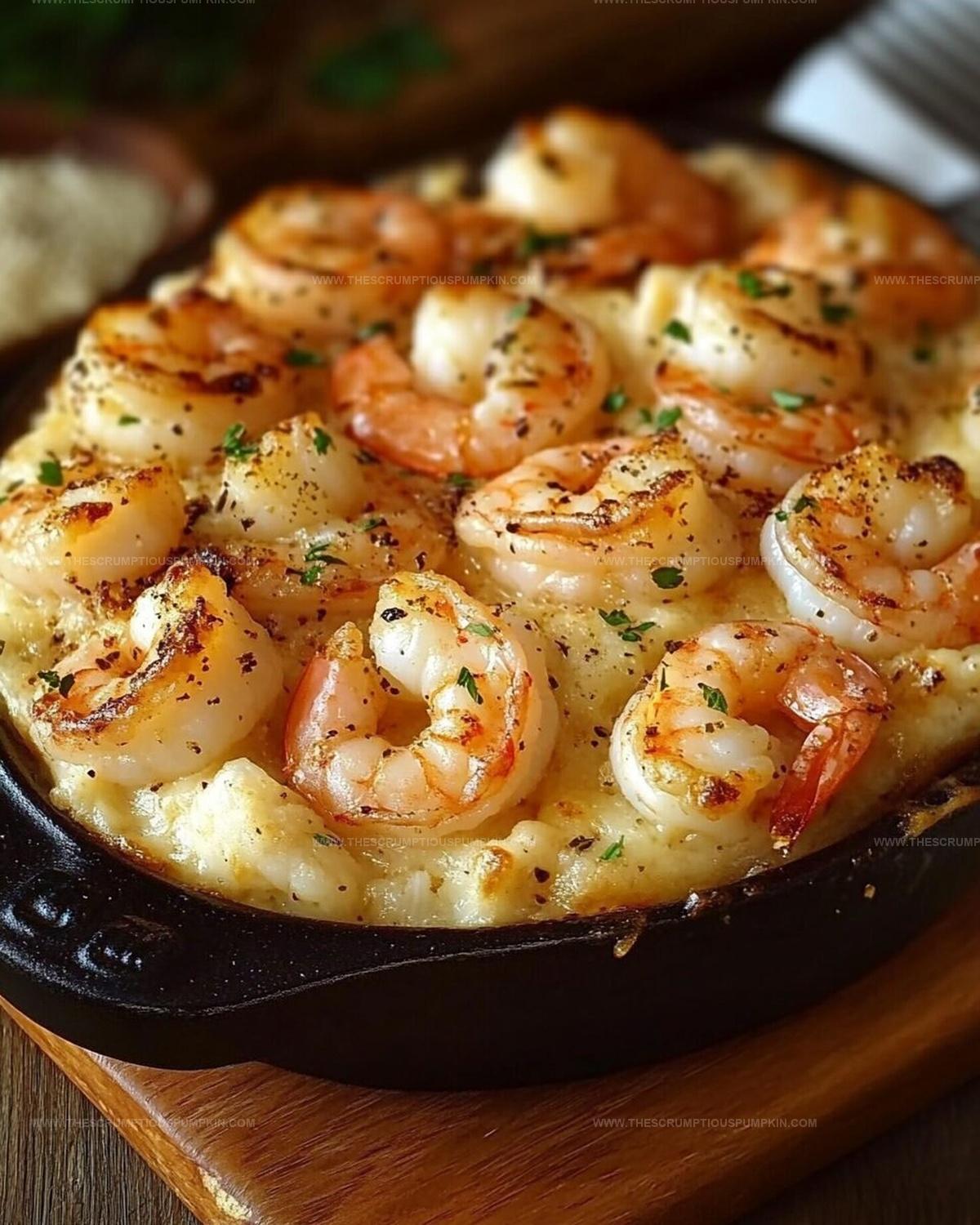 Garlic Shrimp Gratin Recipe