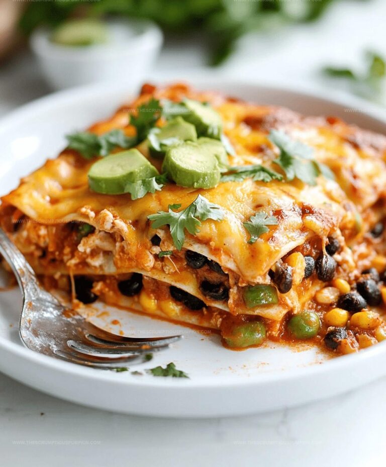 Vegetarian Enchilada Casserole Recipe