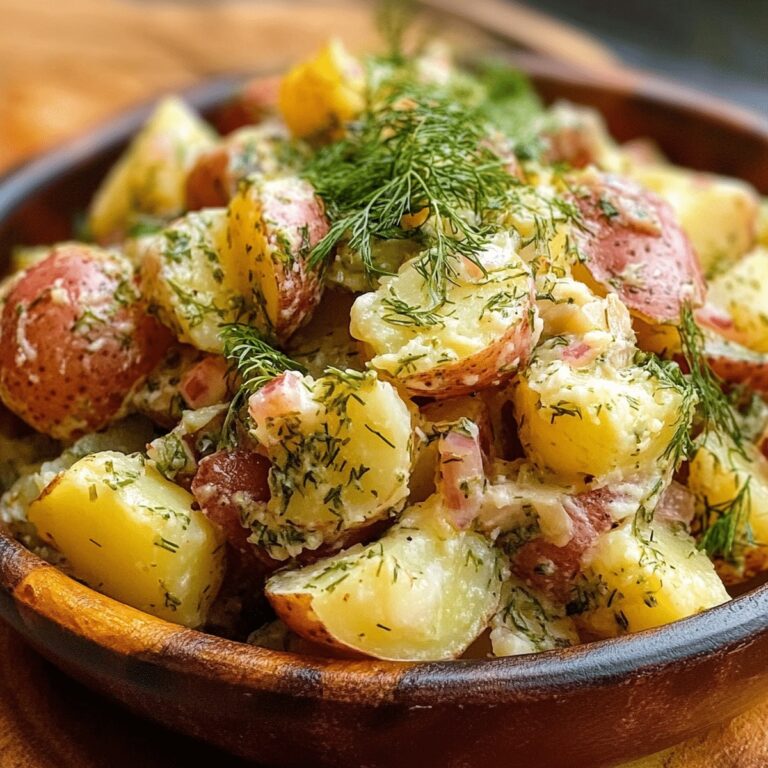 German Dill Potato Salad Recipe