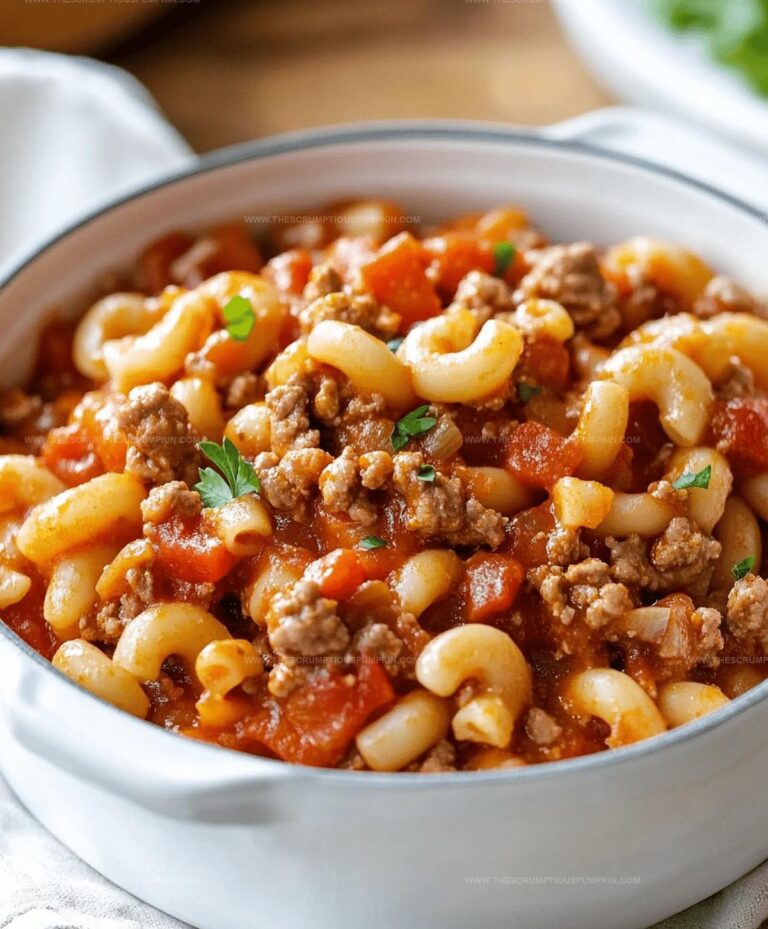 American Goulash Recipe