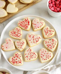 Heart-shaped Sugar Cookies Recipe