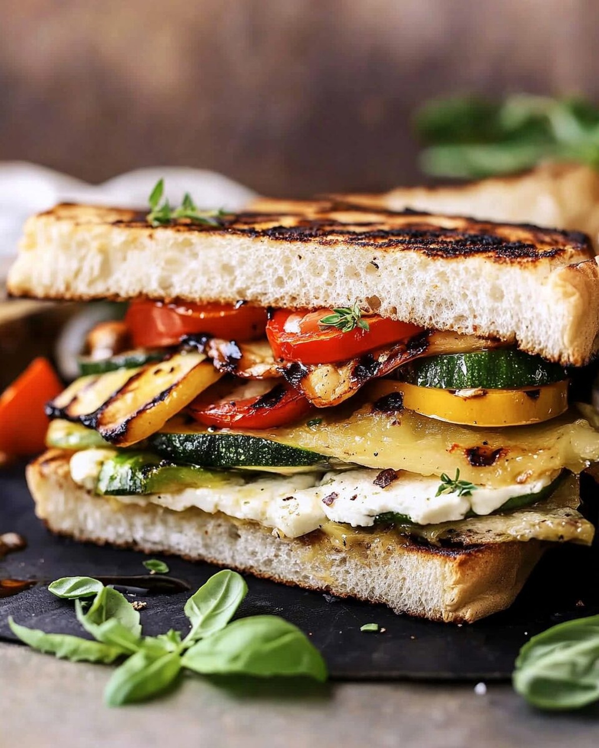 Smoky Summer Delight Sandwich Recipe