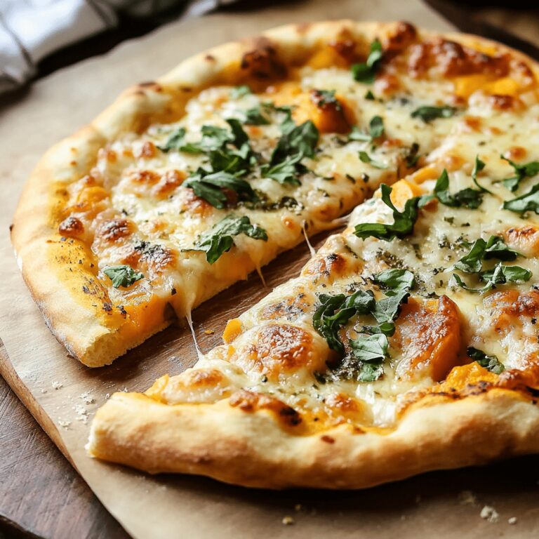 5-Ingredient Pumpkin And Gouda Pizza Recipe