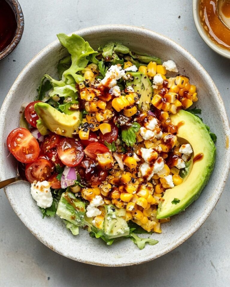 Summer-Perfect Grilled Corn Salad with a Tangy Twist Recipe