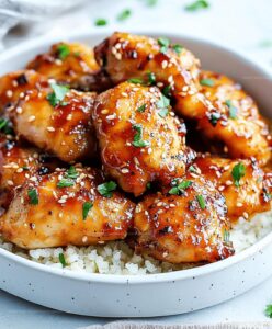 Sticky Honey Garlic Chicken Recipe