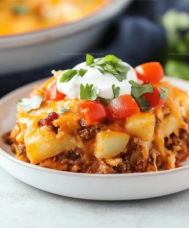 Taco Potato Casserole Recipe