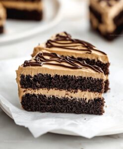 Dark Chocolate Peanut Butter Cake Recipe