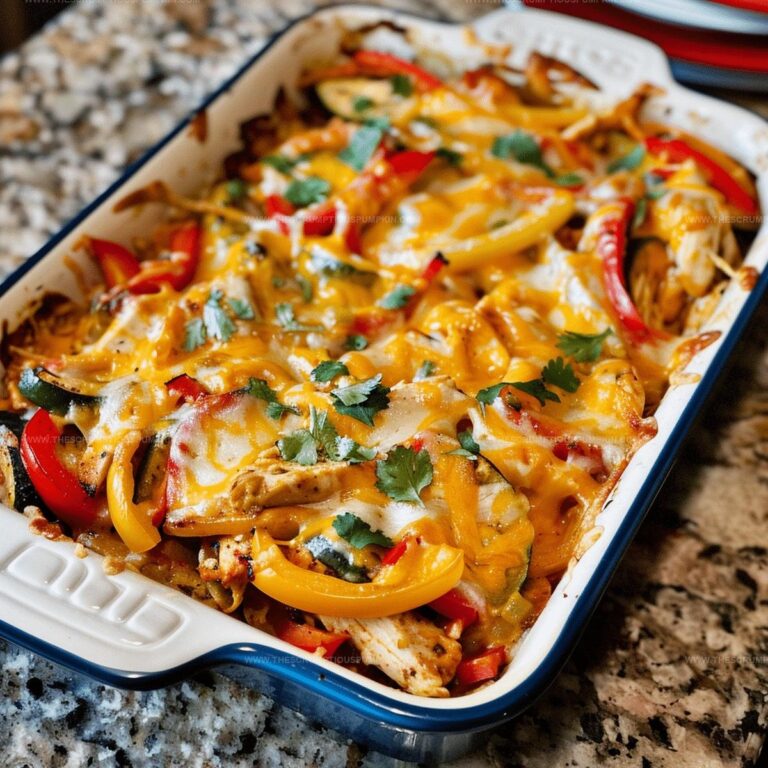 Chicken Fajita Casserole Recipe