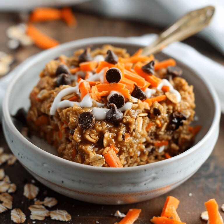 Carrot Cake Oatmeal Recipe