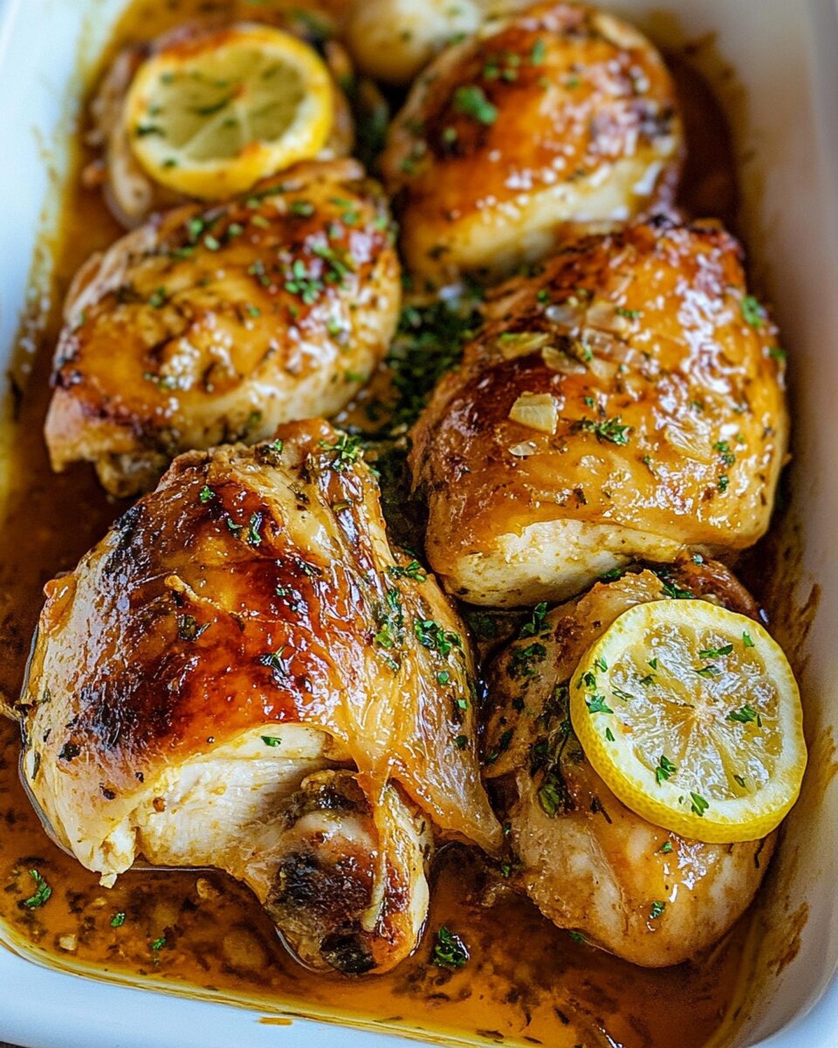Zesty Lemon-Infused Butter Chicken Bake Recipe