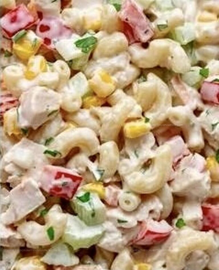 Zippy Deviled Egg Pasta Salad Recipe