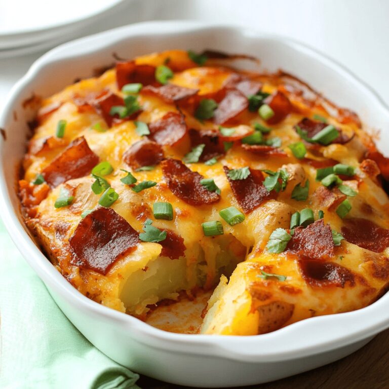 Spicy Baked Potato Casserole Recipe