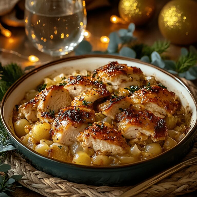 Lazy No-Peek Chicken Casserole Recipe