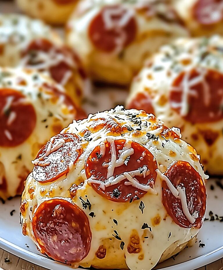 Pepperoni Pizza Bombs Recipe