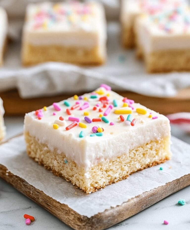 Frosted Sugar Cookie Bars Recipe