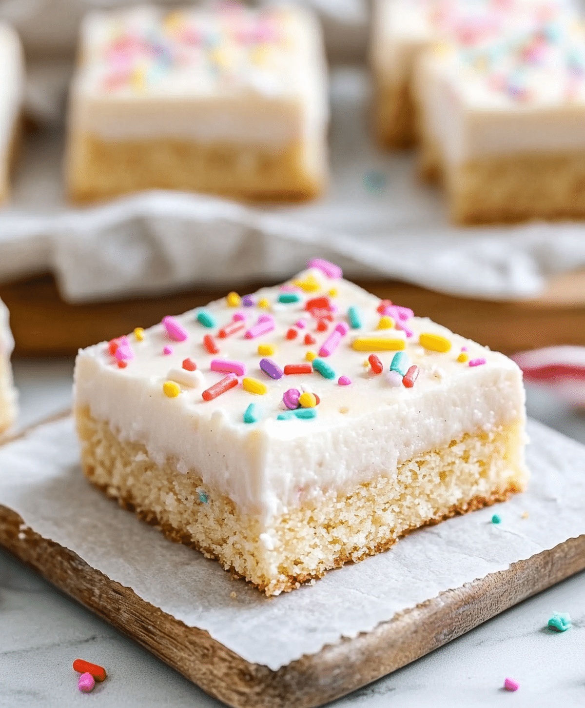 Frosted Sugar Cookie Bars Recipe