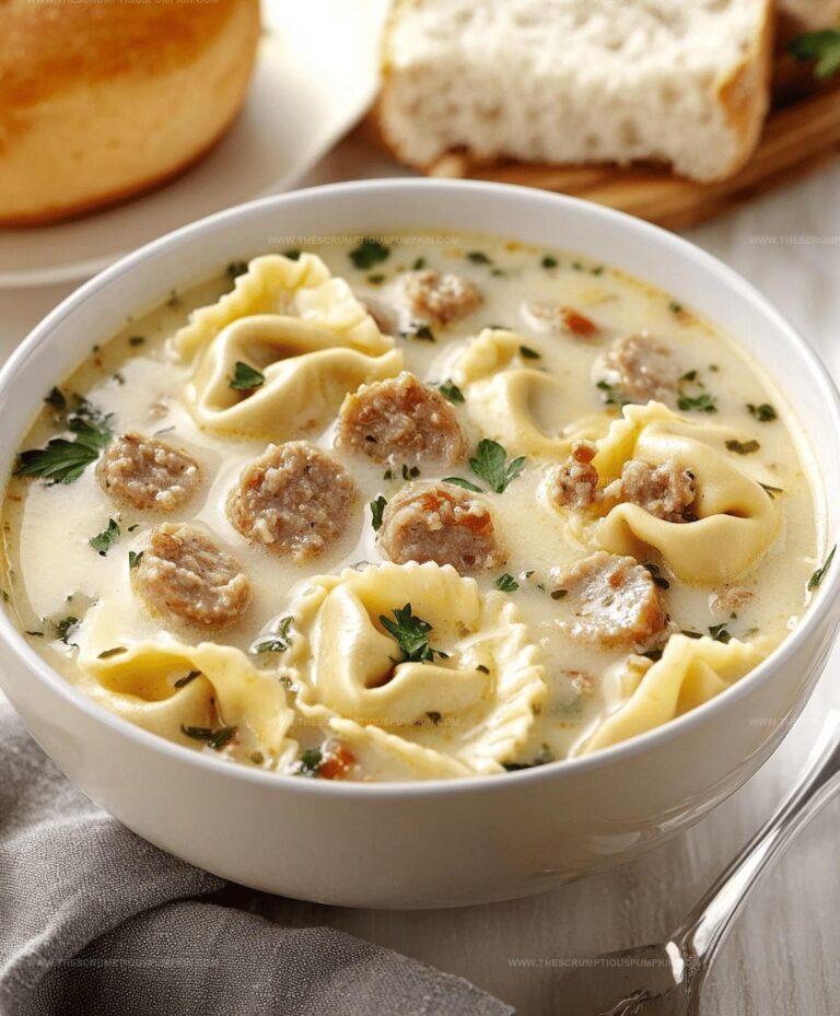 Sausage Tortellini Soup Recipe