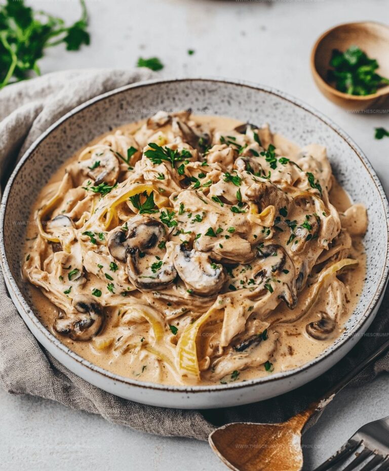 Creamy Chicken Stroganoff Recipe