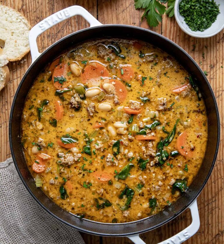 Tuscan White Bean Soup Recipe