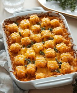 Cheesy Tater Tot Casserole Recipe