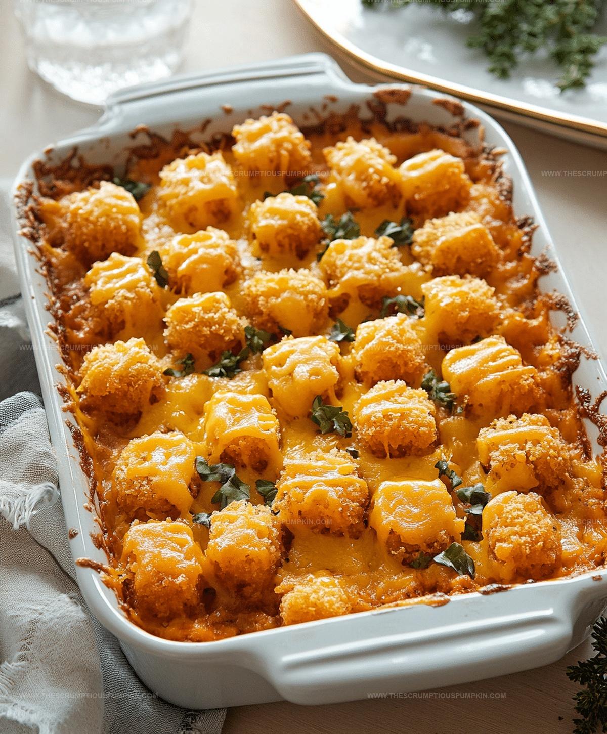 Cheesy Tater Tot Casserole Recipe