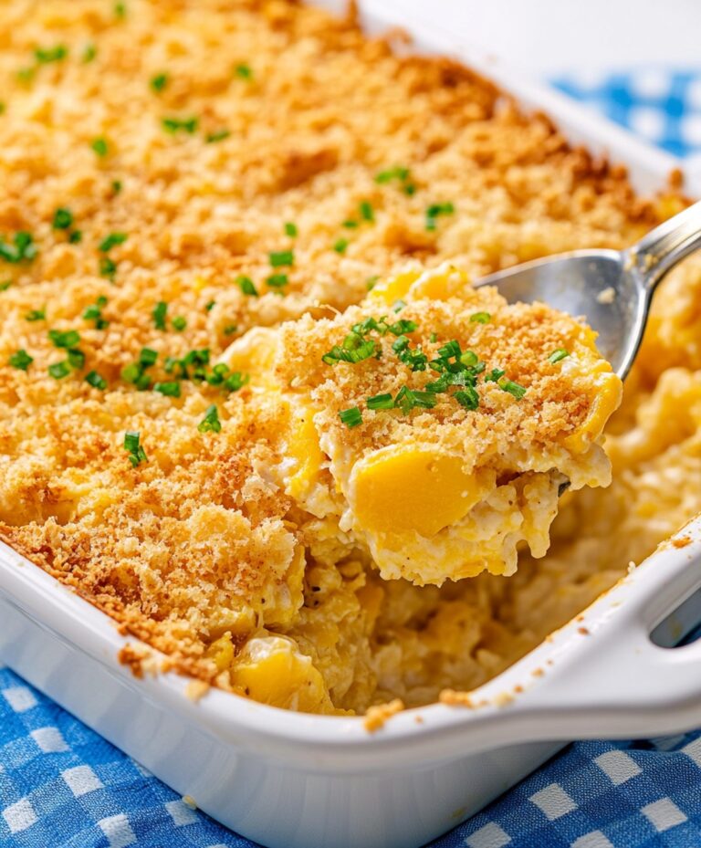 Easy Yellow Squash Casserole Recipe