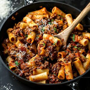 One Pot Beef Ragu Pasta Recipe