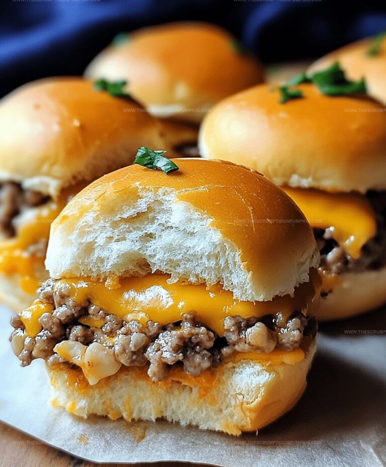 Cheeseburger Sliders Recipe