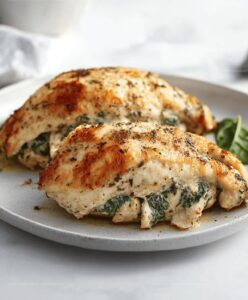 Spinach Stuffed Chicken Breast Recipe