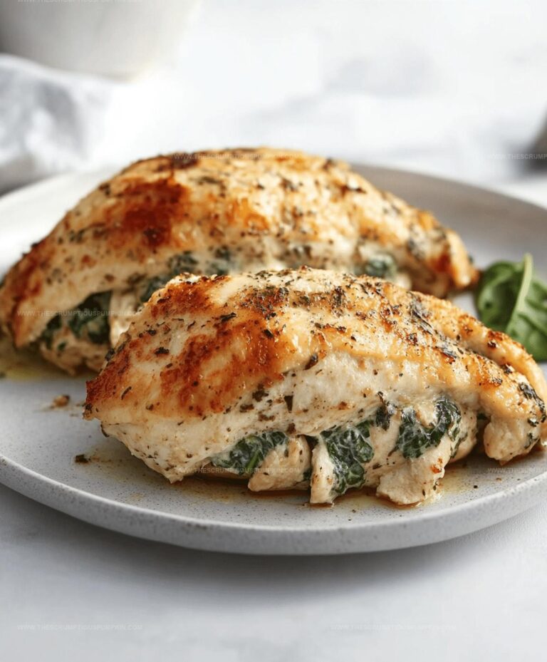 Spinach Stuffed Chicken Breast Recipe