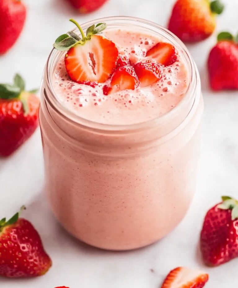 Fat Burning Strawberry Smoothie Recipe