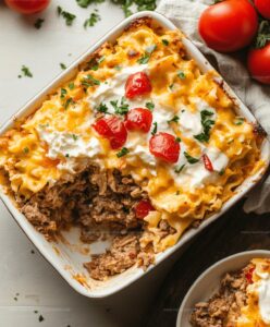 Beef Lombardi Casserole Recipe