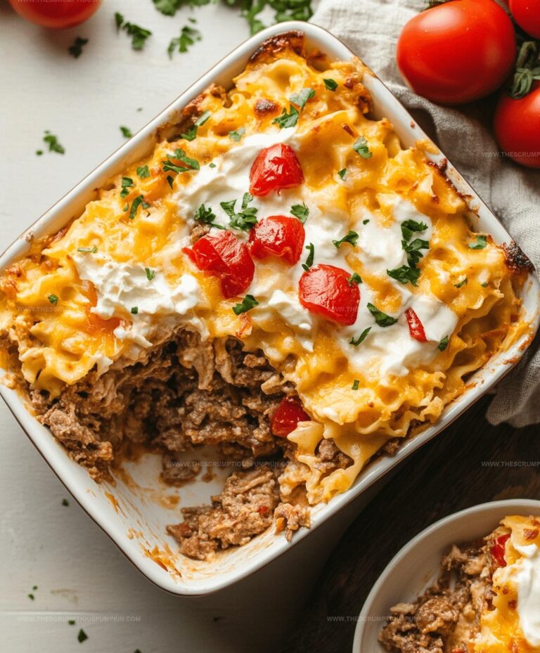 Beef Lombardi Casserole Recipe