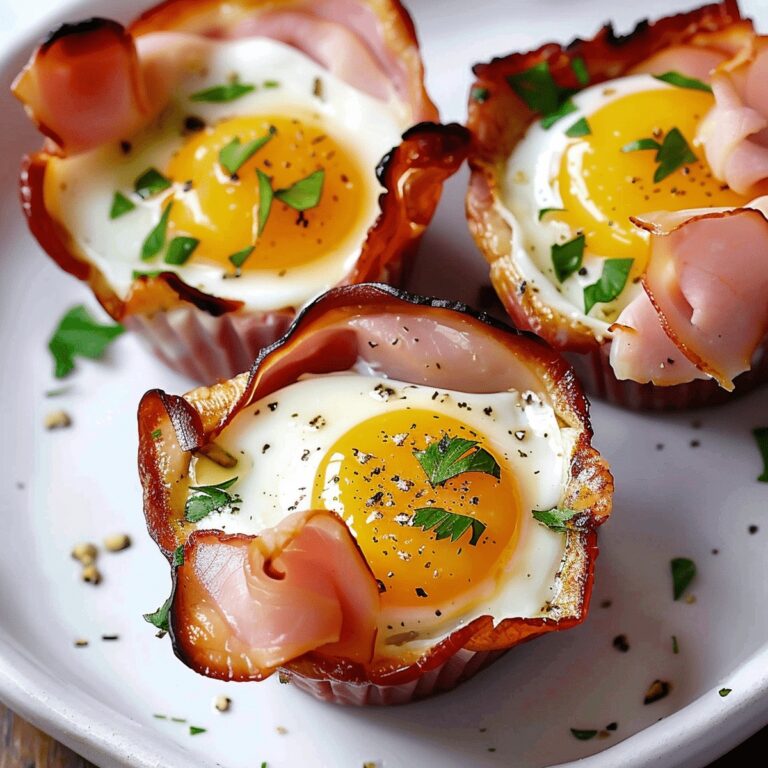 Morning Ham And Egg Cups Recipe