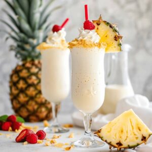 Pina Colada Milkshakes Recipe