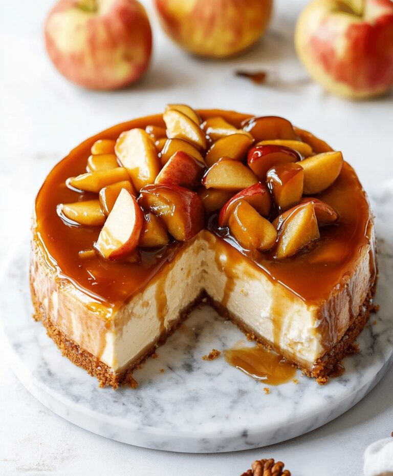 Caramel Apple Cheesecake Recipe