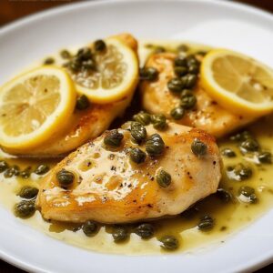 Chicken With Lemon Caper Sauce Recipe