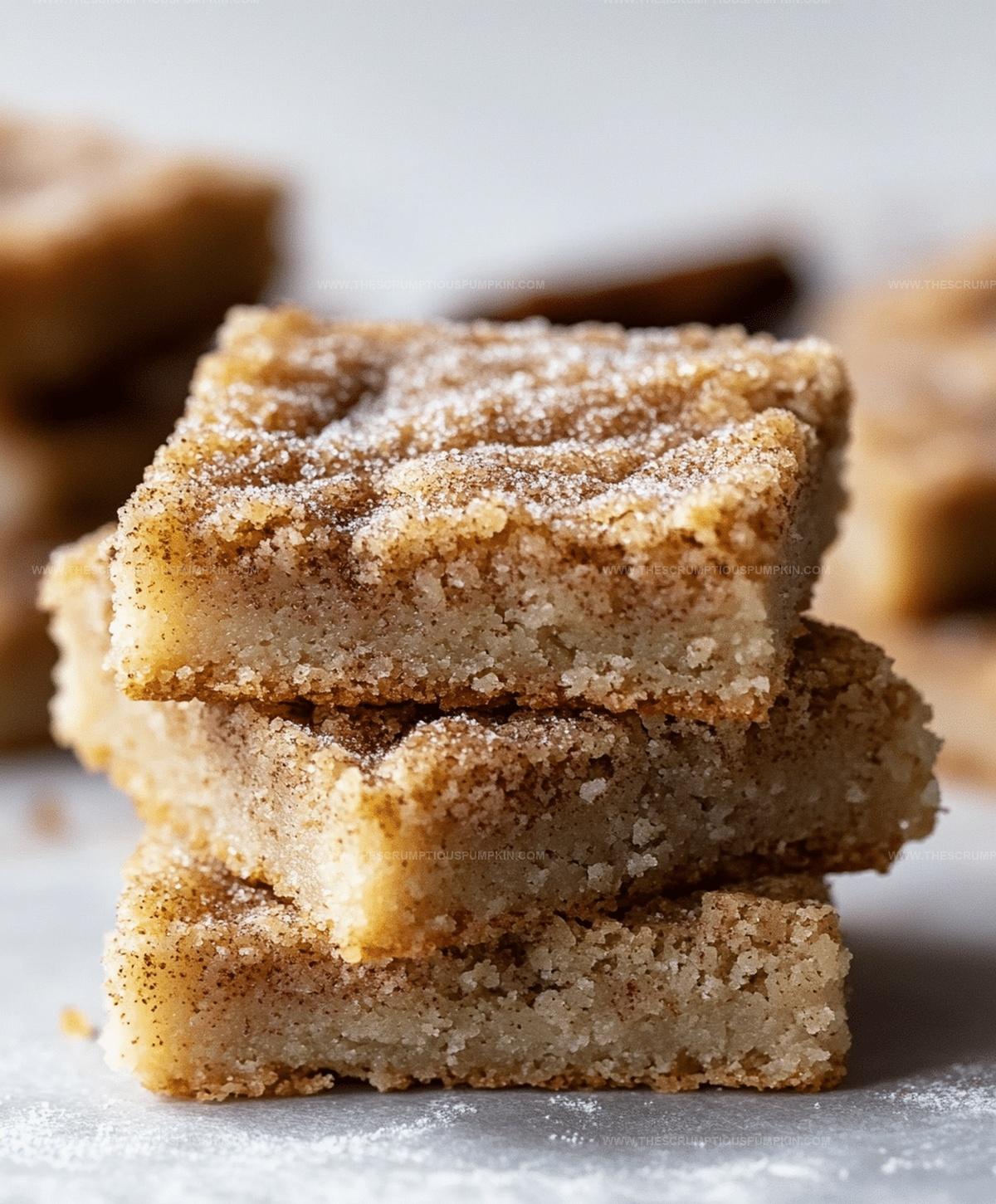 Cinnamon Sugar Blondies Recipe