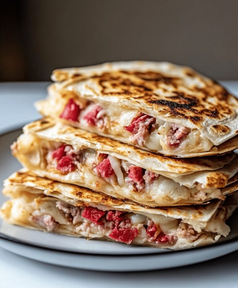 Reuben Quesadillas Recipe